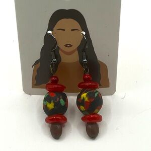 Colorful Beaded Earrings
